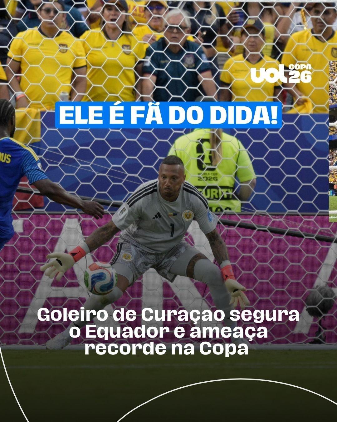 Fã de Dida e 'lobby' de craque: quem é Eloy Room, herói de Curaçao que ameaçou recorde na Copa