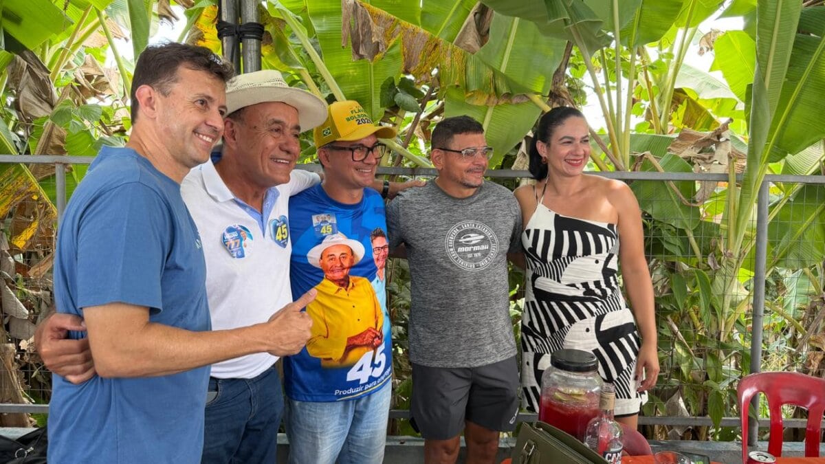Encontro com policiais marca agenda de Bocalom, Adonis e Velloso em Cruzeiro do Sul