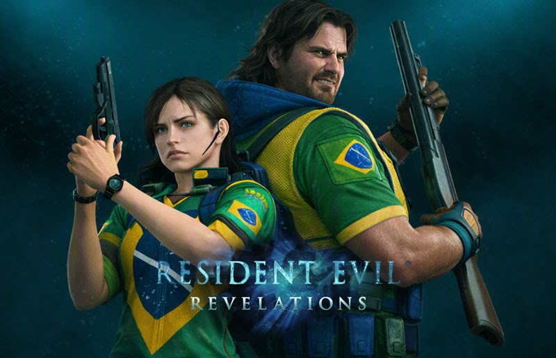 Dublagem de Resident Evil Revelations converte vozes dos dubladores pra português