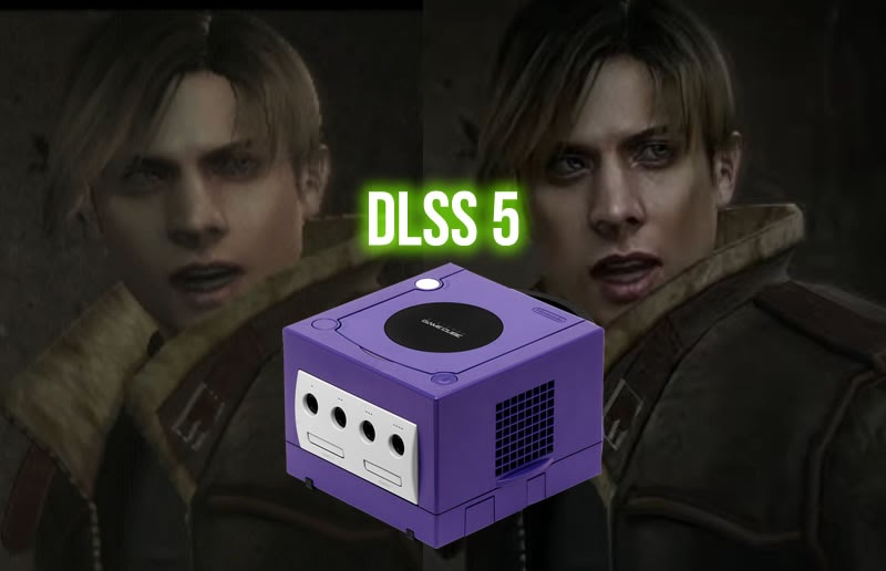 DLSS 5 em jogos de Game Cube mostra como versão original de Resident Evil 4 fica