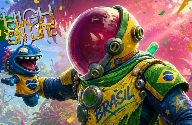 Dublagem do jogo faz sua arma falante te acompanhar debochando em PT-BR