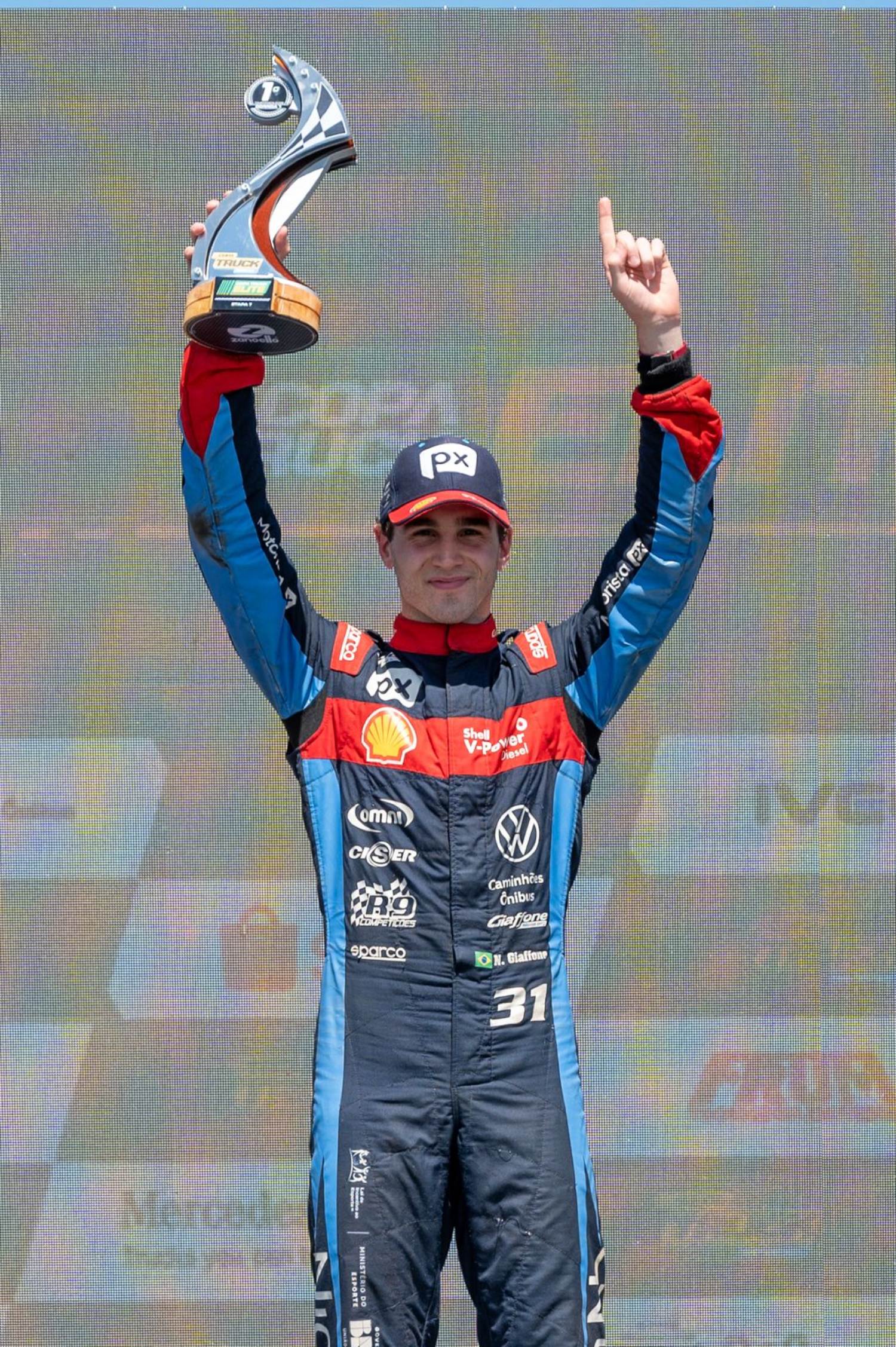 Truck: Nic Giaffone vence em Curvelo e fecha etapa com dois pódios e recorde de 7 poles seguidas