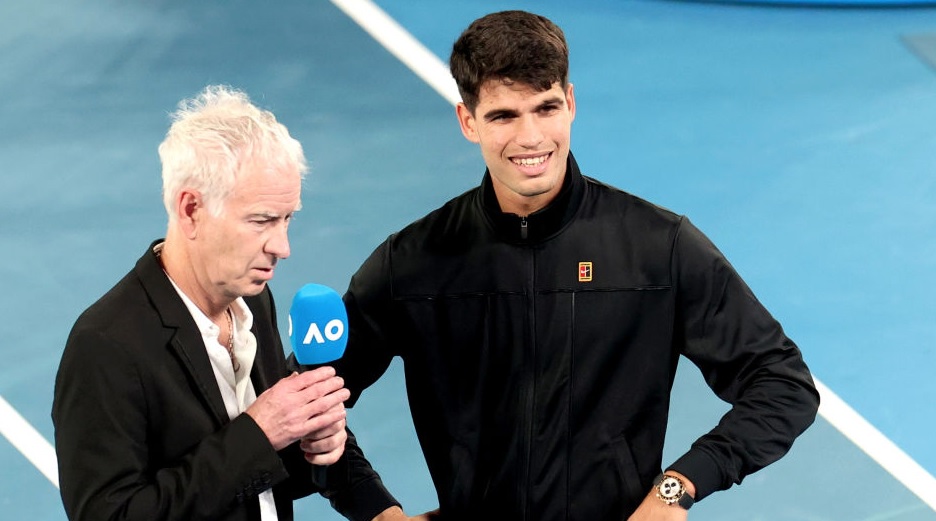 McEnroe rendido ao regresso de Alcaraz: «É fantástico tê