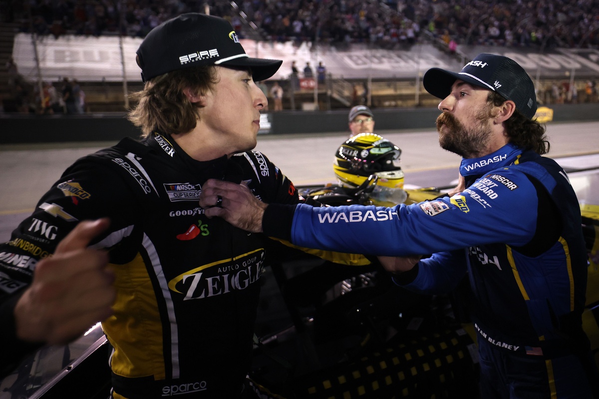 NASCAR: Hocevar e Blaney trocam socos após vitória de Logano