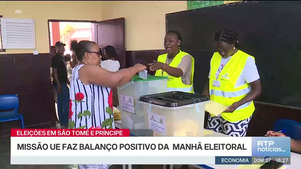 São Tomé e Príncipe vai a eleições