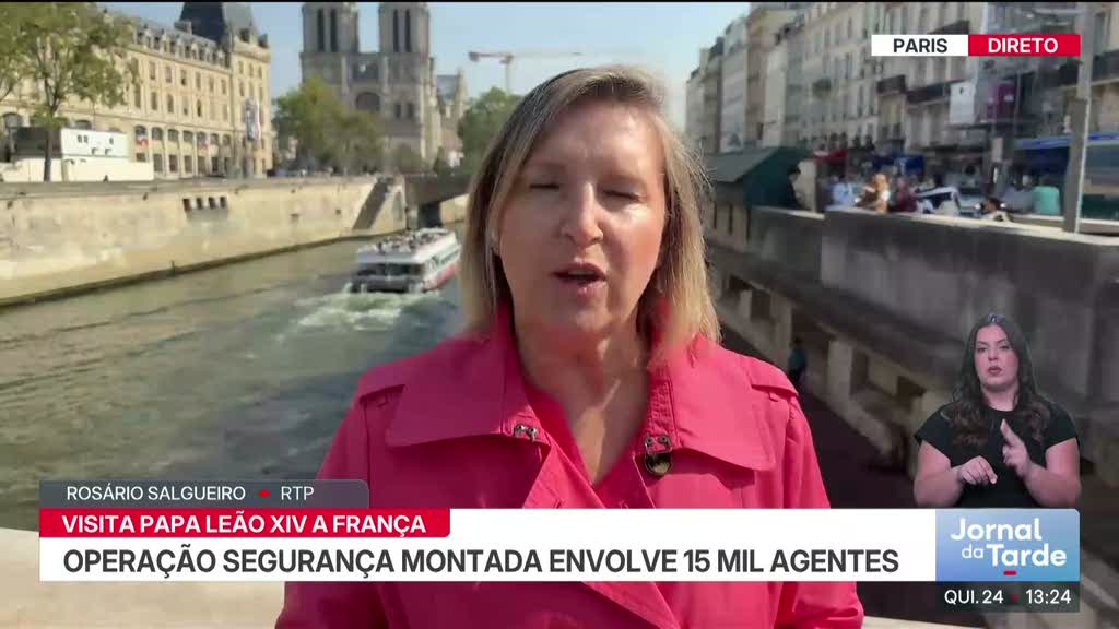 Visita do papa a Paris obriga a operação de segurança com 15 mil agentes