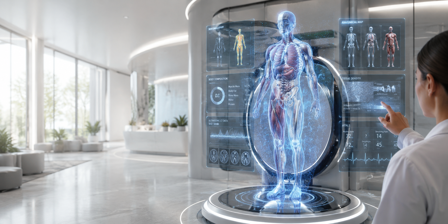 Midjourney lança scanner corporal por ultrassom e planeja rede de spas