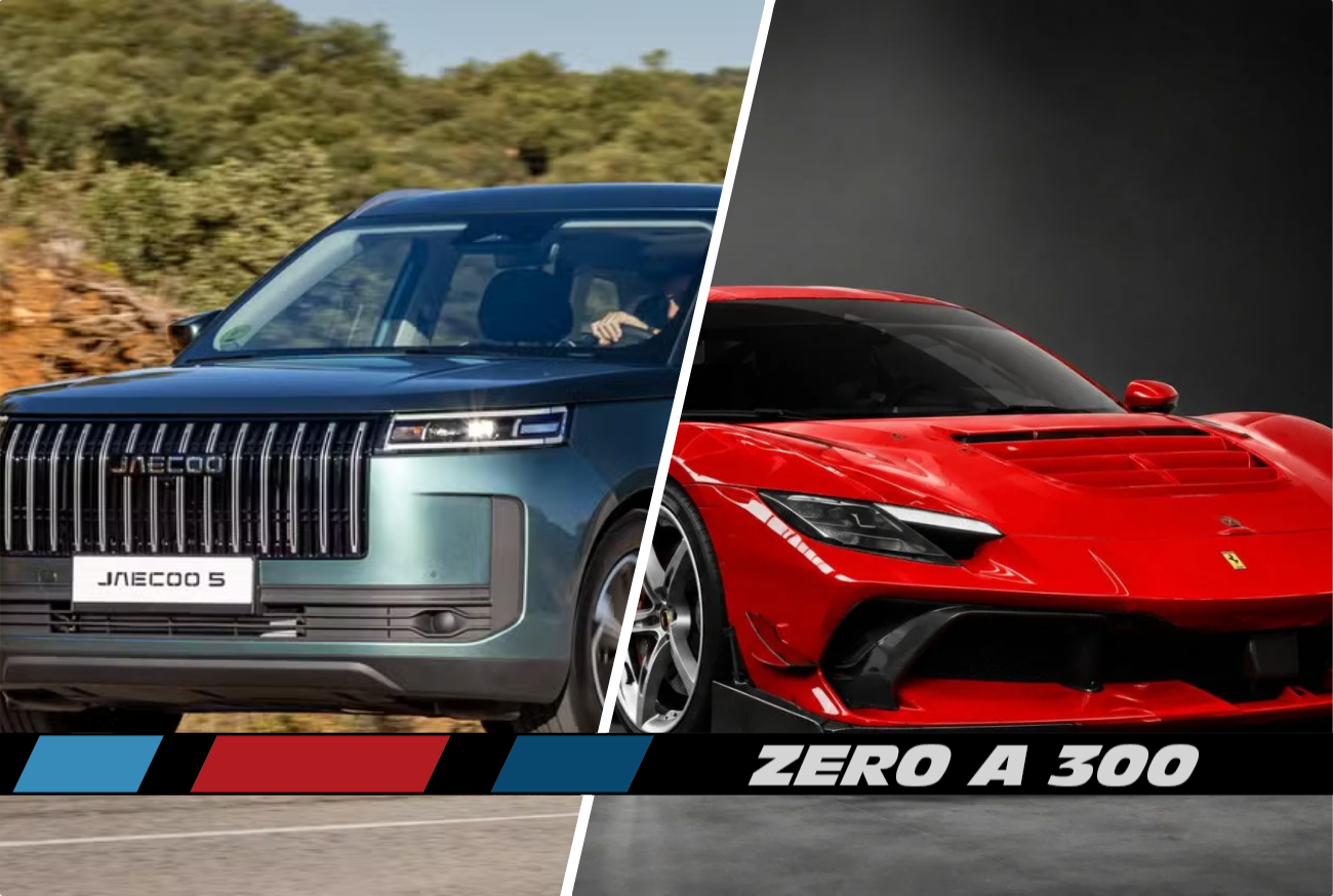 Jaecoo traz novos SUVs híbridos ao Brasil | a (provável) nova Ferrari 296 Challenge Stradale e mais!