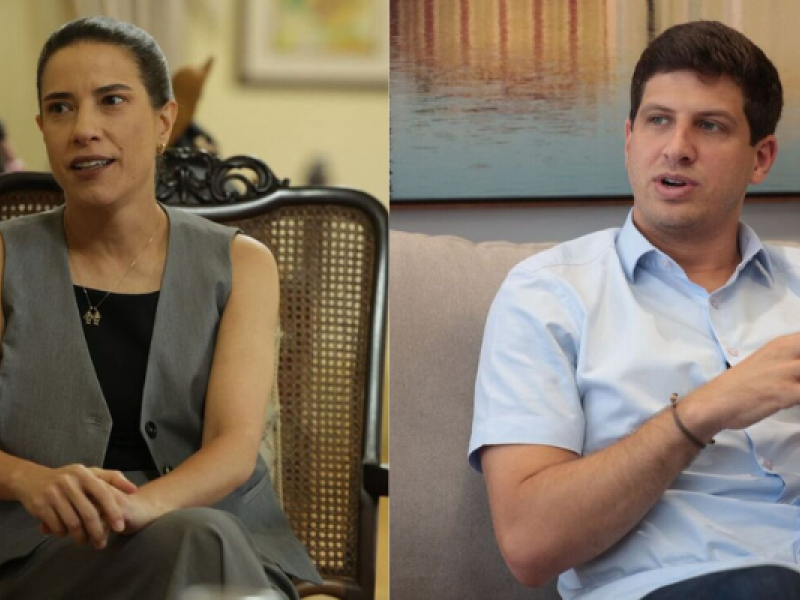 Raquel Lyra e João Campos trocam farpas pelo Instagram