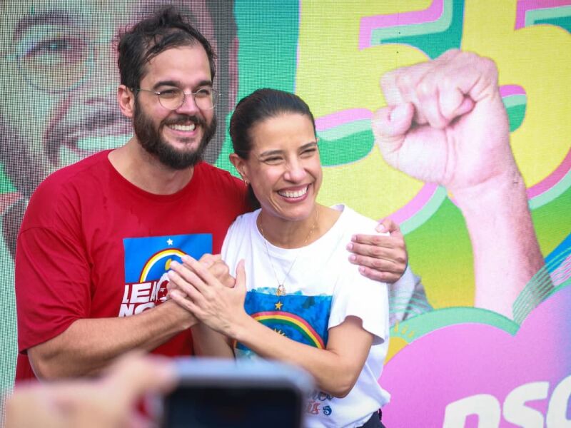 Raquel reforça sinais da chapa majoritária e publica colaboração com Túlio Gadêlha