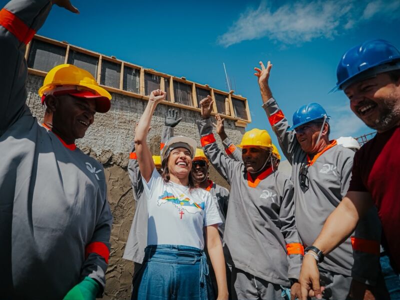 Com limitação do defeso eleitoral, Raquel vistoria obras em Salgueiro e Serra Talhada