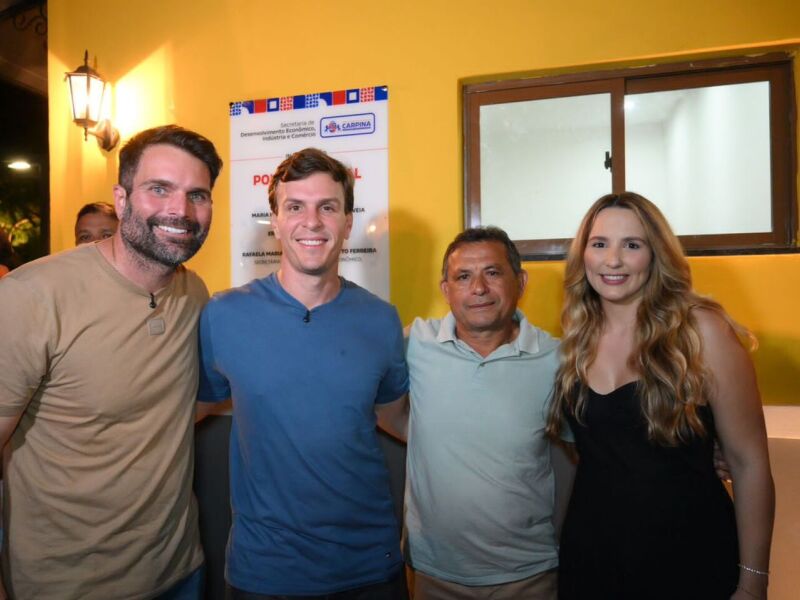 Em Carpina, Miguel Coelho participa da inauguração do Polo Comercial Manoel Leão