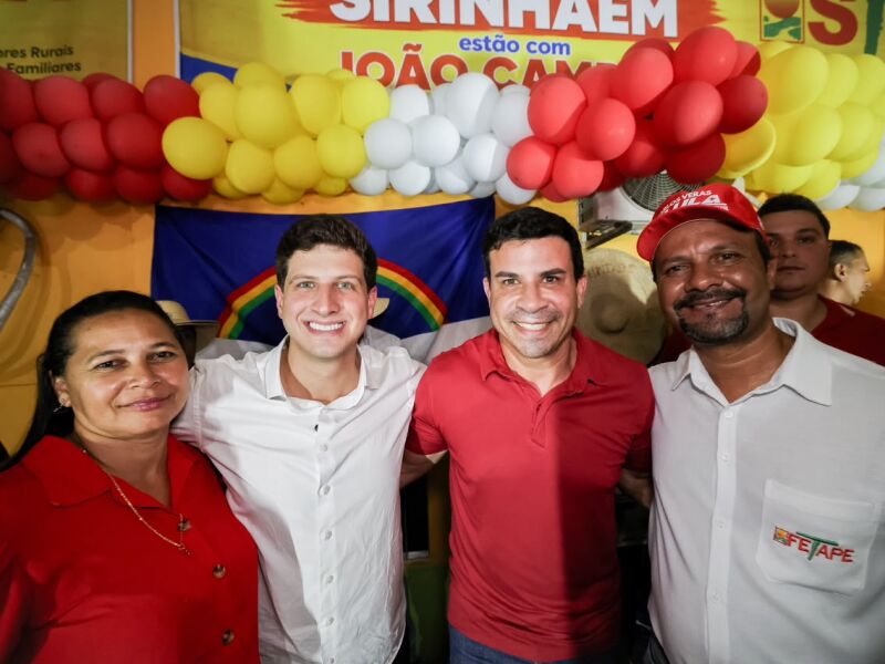 João Campos recebe apoio da Fetaepe