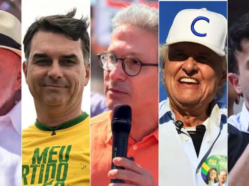Quaest PE: Lula lidera com 54%, Flávio Bolsonaro tem 19%, Caiado 3%, Renan 2% e demais candidatos 1%