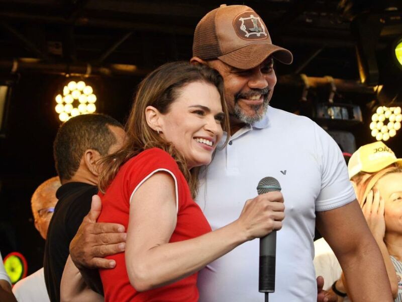Marília Arraes garante apoio do prefeito Carrapicho