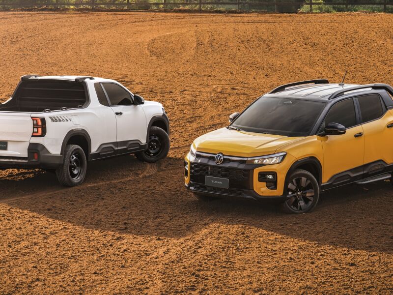 Volkswagen Tukan: nova picape tem design revelado e terá cabine simples e dupla