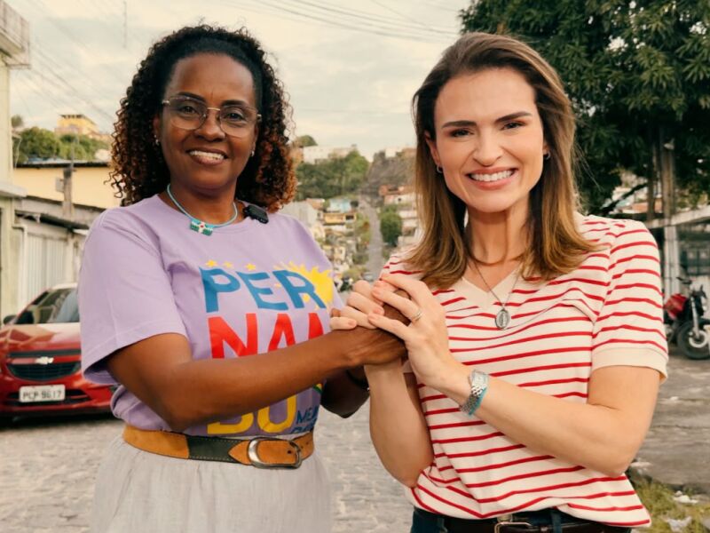 Marília recebe apoio da vice-prefeita de Camaragibe, comandante Débora, e amplia força na RMR