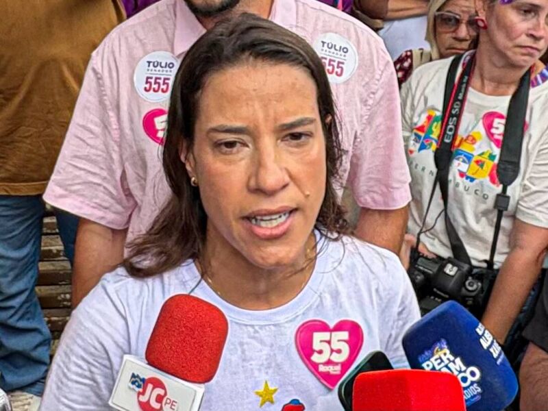 Raquel Lyra vai à Justiça exigir que João Campos diga a quem acusou de “milícia digital”