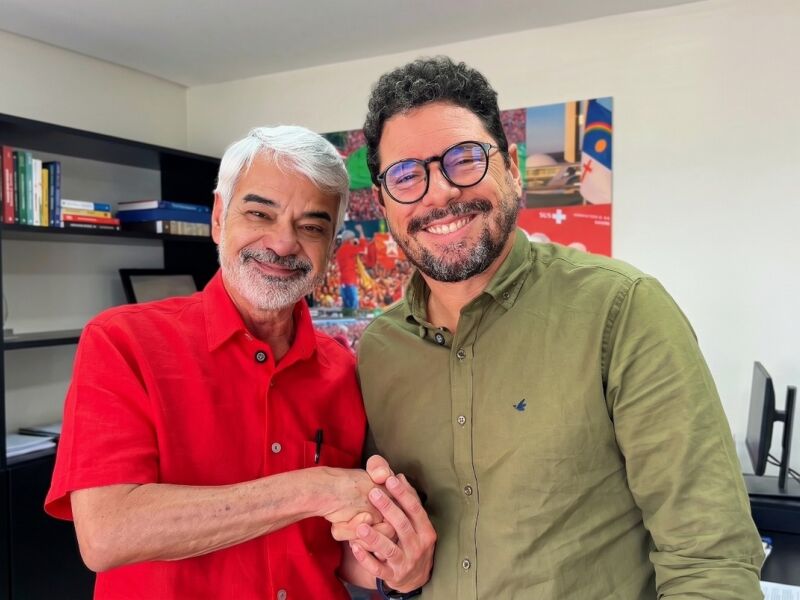 Ivan Moraes se reúne com Humberto Costa e reforça apoio a Lula no 1º turno