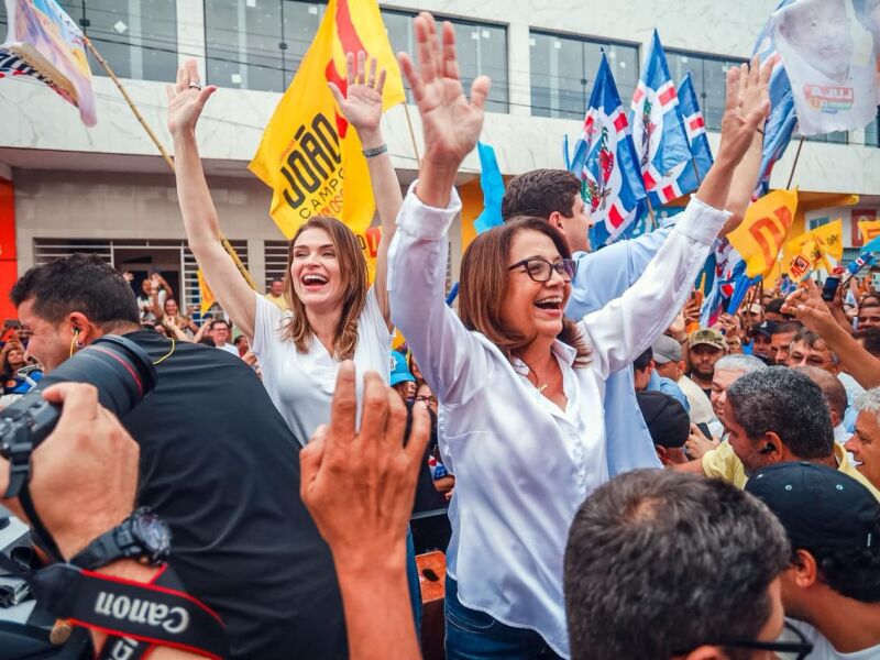 Ao lado de João Campos, Marília Arraes cumpre agendas na Zona da Mata Sul de Pernambuco