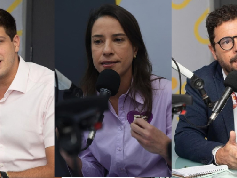 Guia Eleitoral de Rádio: João e Raquel trocam críticas; Ivan Moraes defende investimentos na cultura
