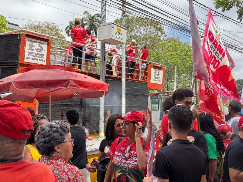 Candidatos têm atuação restrita no 32º Grito dos Excluídos no Recife