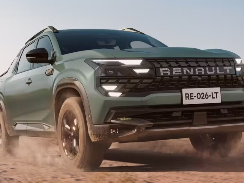 Renault Niagara é revelada com 4 versões e opção 4X4; veja tudo sobre a nova picape