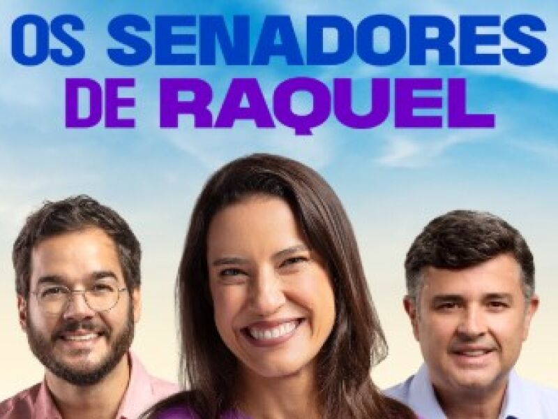 Raquel Lyra reforça candidatos ao Senado, em dia de visita de Flávio Bolsonaro a PE