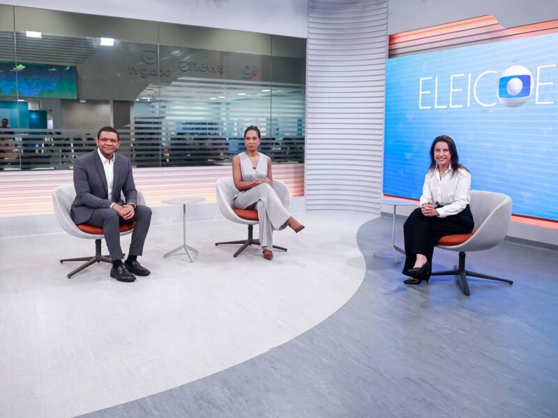 Raquel Lyra é entrevistada na TV Globo Nordeste