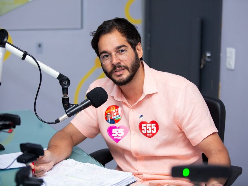 Túlio Gadêlha minimiza desempenho em pesquisas e diz que parte do eleitorado ainda não o conhece