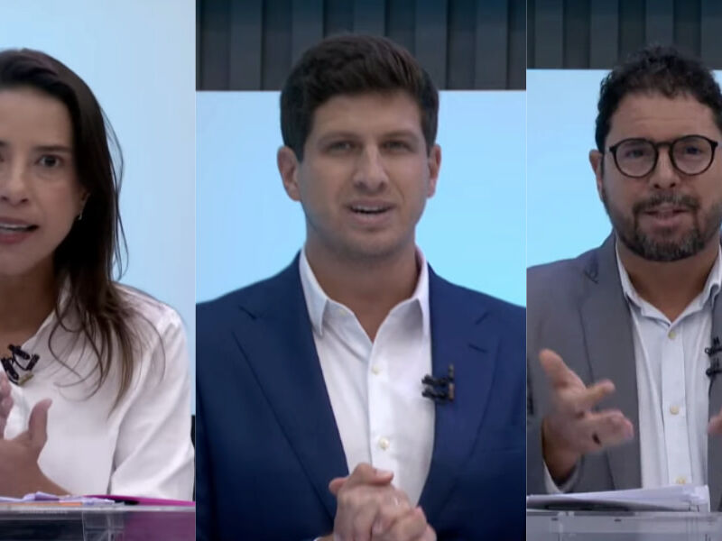 Saneamento e fake news dominam terceiro bloco do debate com candidatos ao Governo