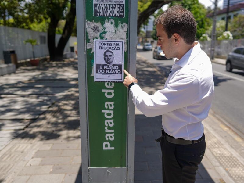 Gilson Machado e Gilson Machado Filho denunciam crime eleitoral no Recife
