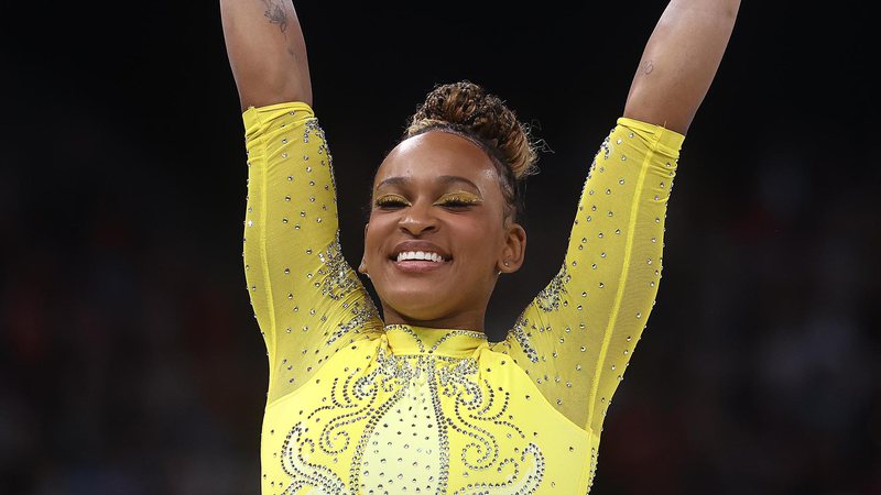 Rebeca Andrade leva o ouro no salto do Pan-Americano do Rio em sua volta às competições