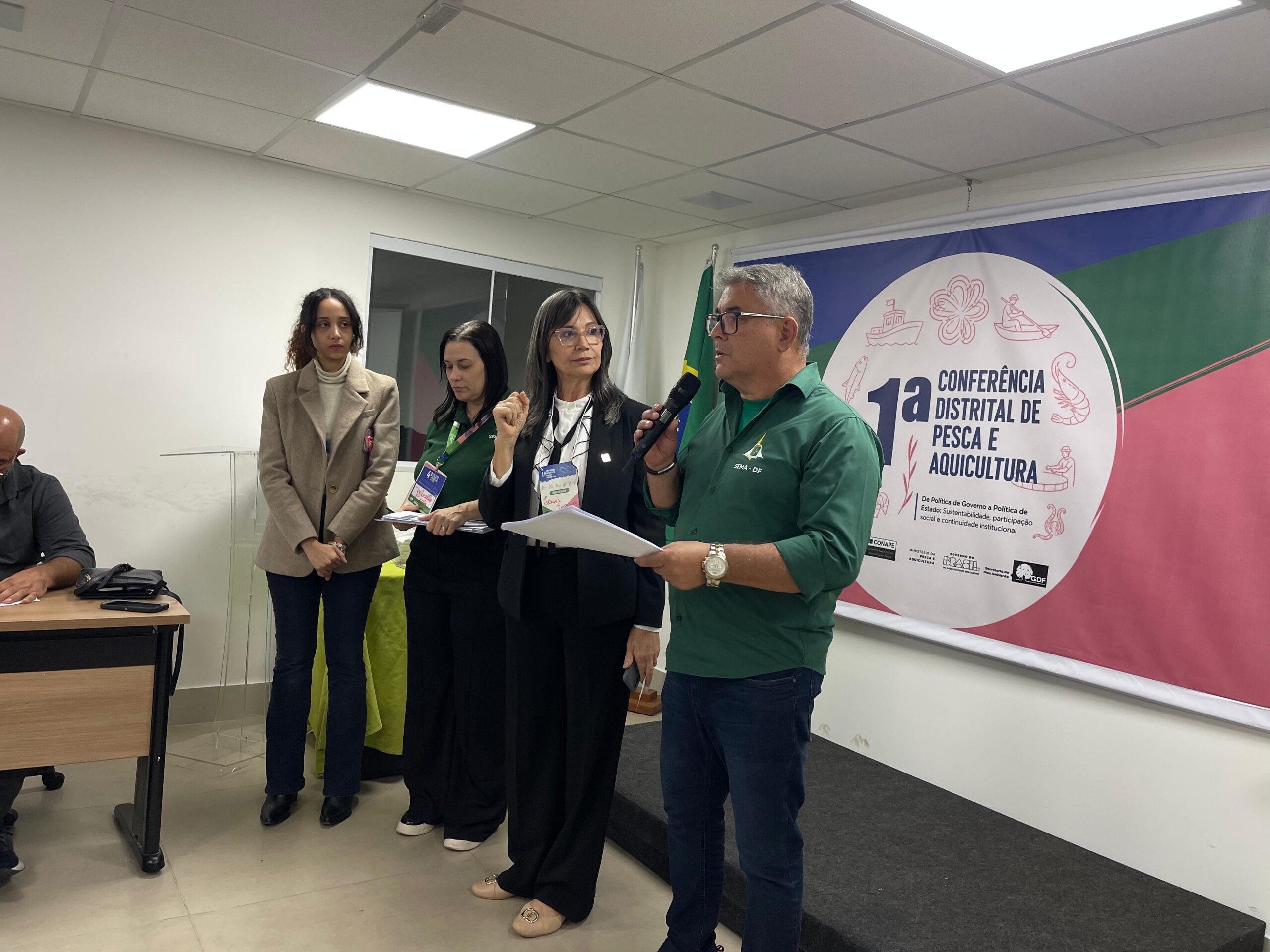 Conferência distrital da pesca aprova 30 propostas no DF