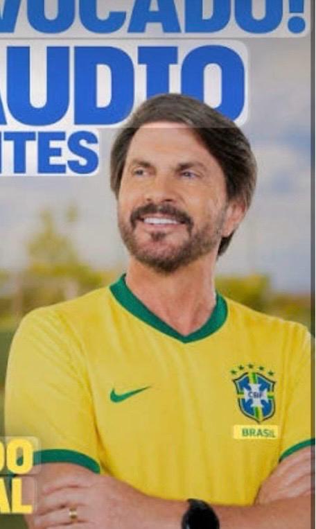Cláudio Abrantes insiste na camisa canarinho