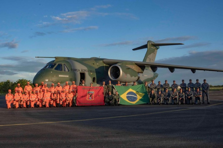 Brasil envia quinto voo humanitário a?
