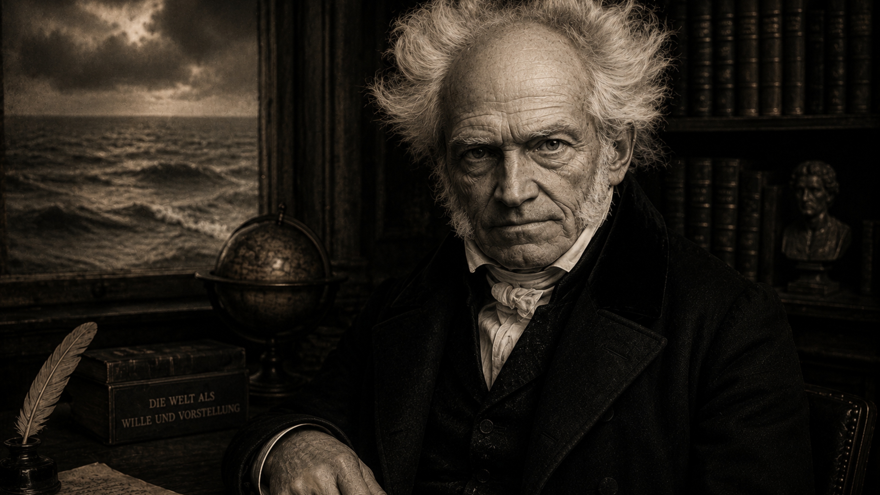 Arthur Schopenhauer, filósofo do pessimismo: “A riqueza é como a água do mar: quanto mais bebemos, mais sede temos”