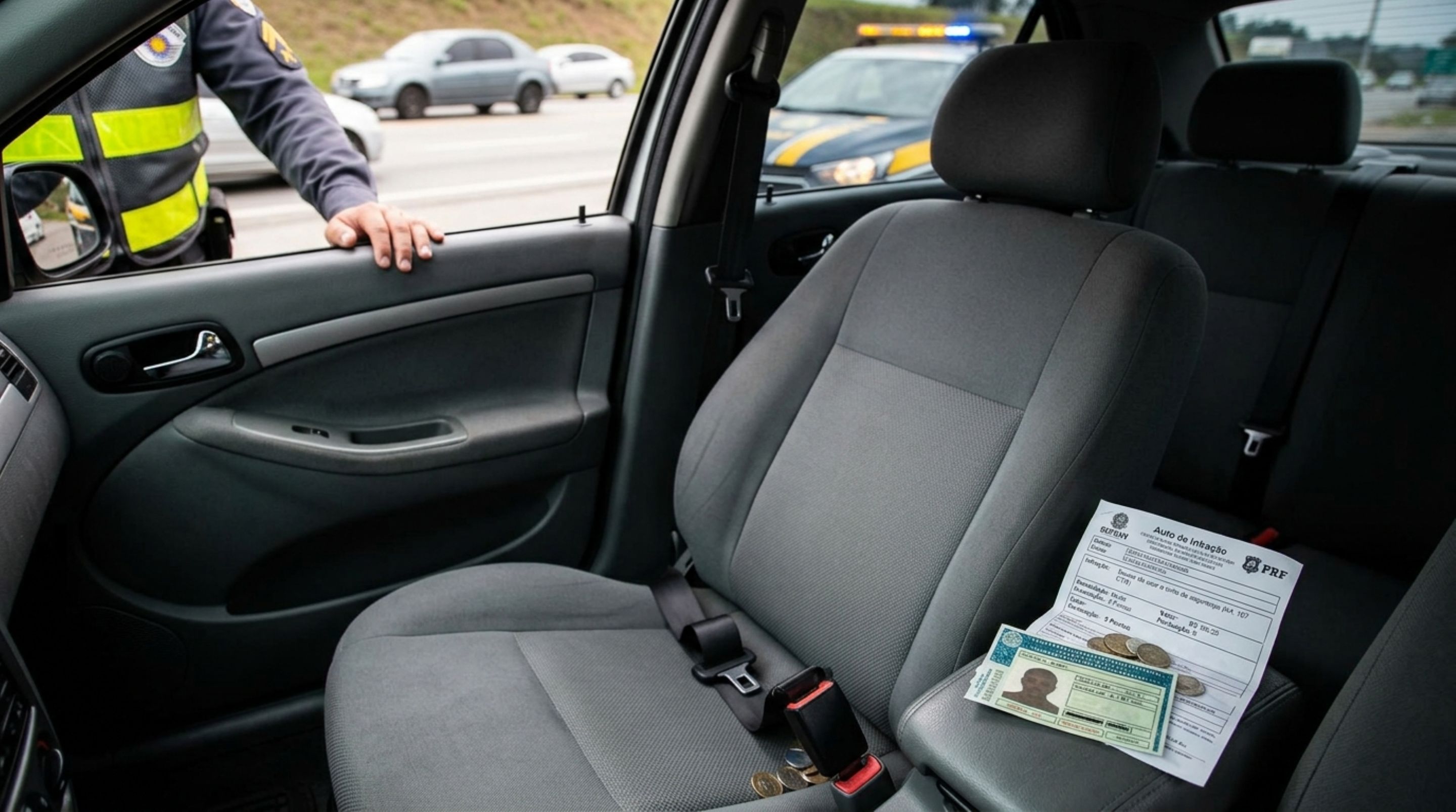 Passageiro sem cinto: quem deve pagar o carona ou o motorista?