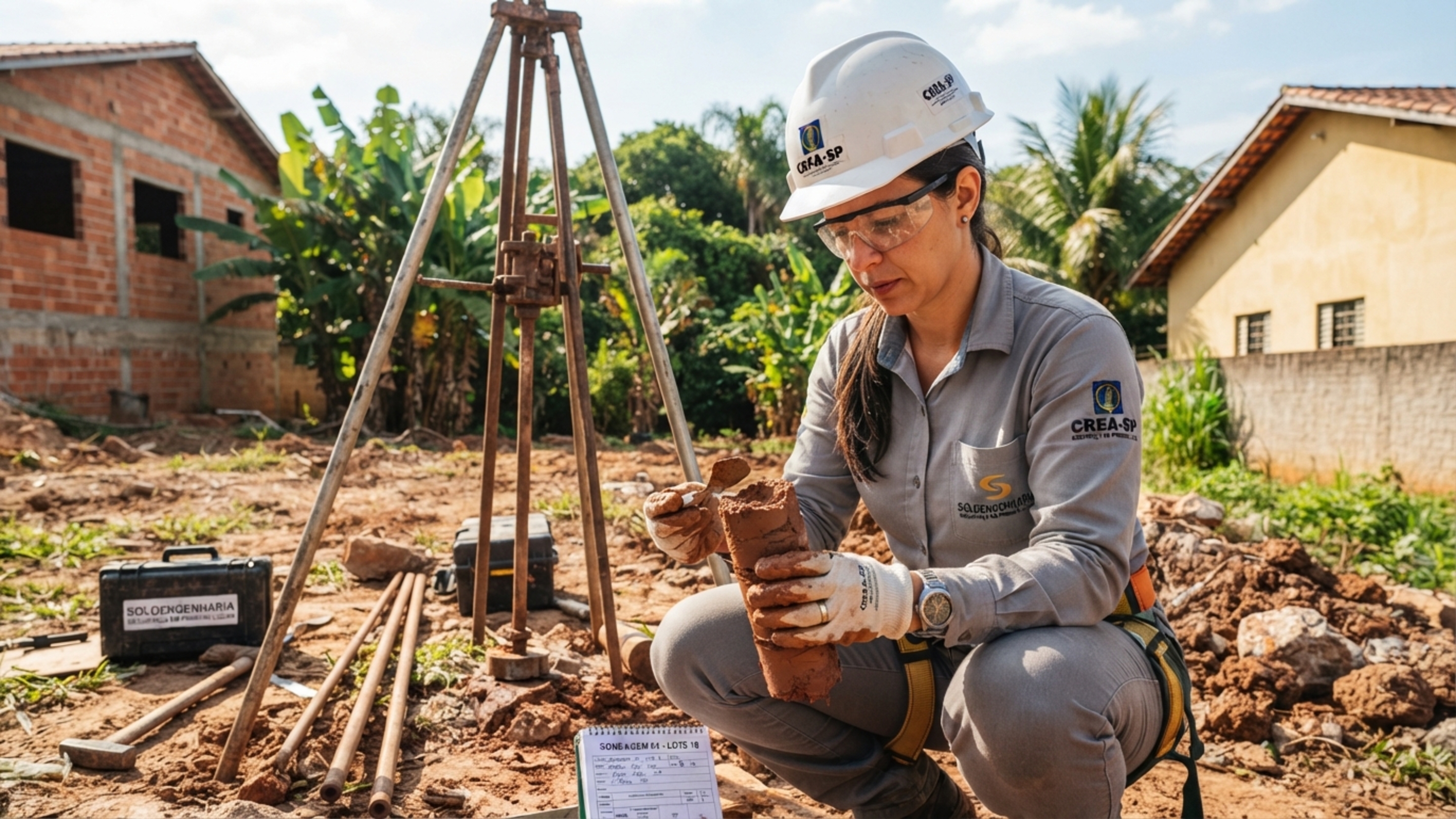 Quanto um geólogo cobra para analisar um terreno antes da construção de uma casa em julho de 2026?