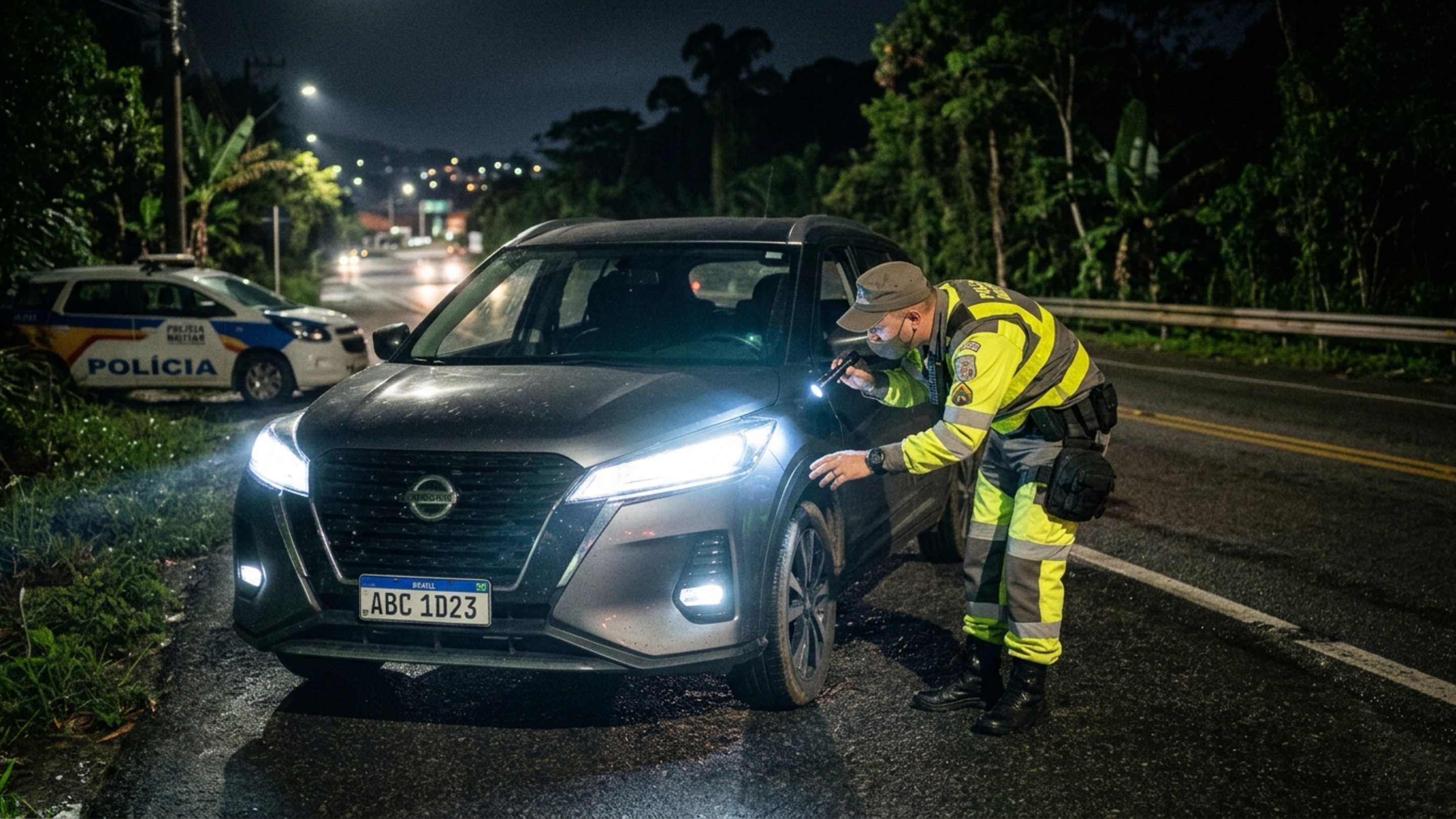 Motorista instala faróis de LED oferecidos pela própria concessionária e recebe multa em blitz porque alteração não aparece no documento do veículo