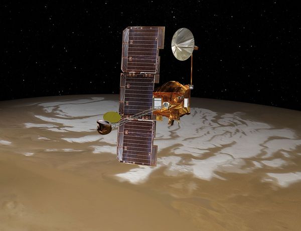 Mars Odyssey soma 25 anos na órbita de Marte e continua a desvendar os segredos do planeta vermelho