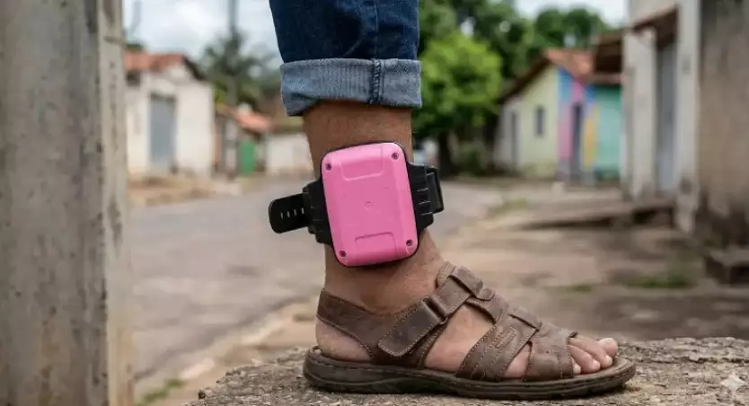 Você é favorável ao uso de tornozeleira rosa em agressores de mulheres?