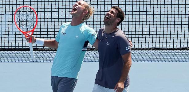 Luz e Matos revelam que 'respeito aumentou' e chegam ao US Open com moral