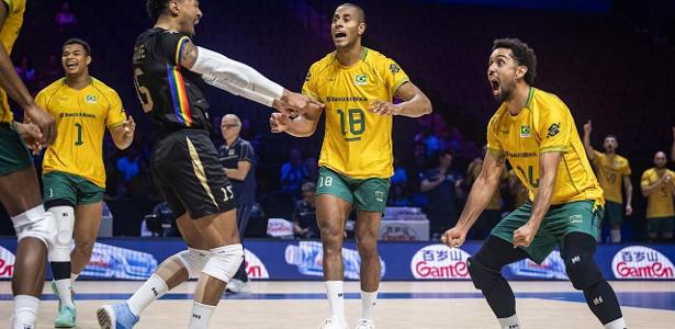 Vôlei: Brasil bate França e ainda respira por vaga na Liga das Nações