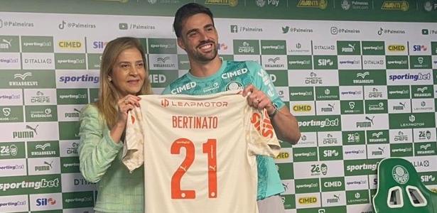 Palmeiras apresenta goleiro ex
