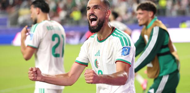Argélia usa bola parada, vira no fim e elimina estreante Jordânia da Copa