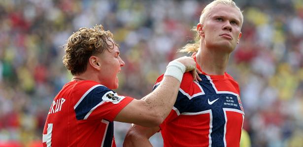 Com Haaland, Copa-26 é primeira da história com 3 jogadores com 7 gols