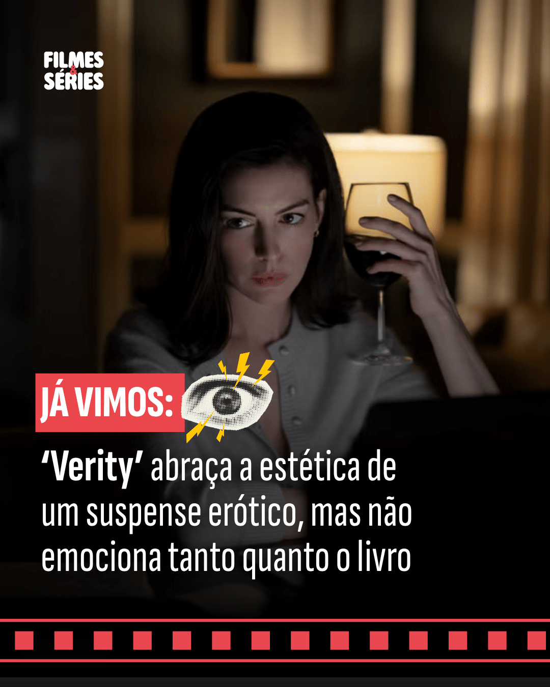 ?Verity? abraça a estética de um suspense erótico, mas não emociona tanto quanto o livro