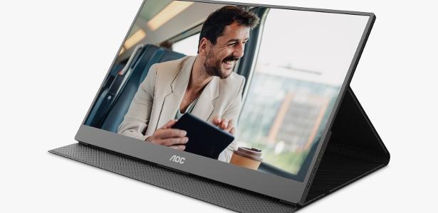 AOC lança monitor 'tipo tablet' que funciona com notebook e celular