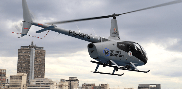 Prefeitura de SP anuncia app para população e helicóptero do Smart Sampa